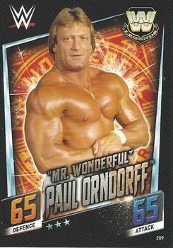 2015 Topps Slam Attax WWE: Then Now & Forever #209 Paul Orndorff Front