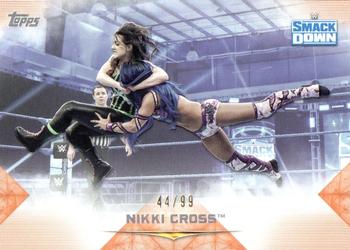 2020 Topps WWE Undisputed - Orange #43 Nikki Cross Front