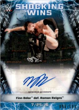 2020 Topps Chrome WWE - Shocking Wins Autographs #SWA-FB Finn Bálor Front