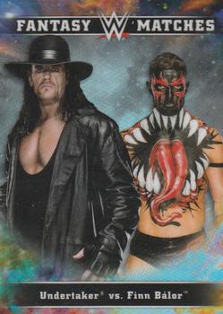 2020 Topps Chrome WWE - Fantasy Matches #FM-17 Finn Bálor / Undertaker Front