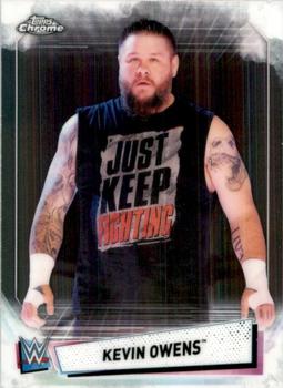 2021 Topps Chrome WWE #58 Kevin Owens Front