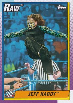 2021 Topps Heritage WWE #19 Jeff Hardy Front