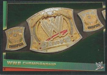 2012 Topps Slam Attax WWE: Rebellion #41 WWE Championship Front