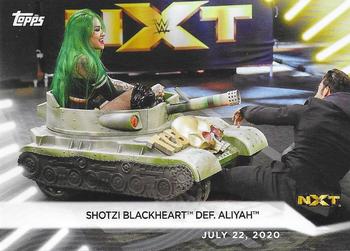 2021 Topps WWE Women's Division #48 Shotzi Blackheart def. Aliyah Front