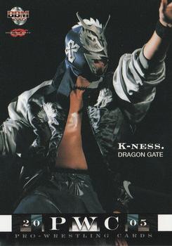 2005 BBM Pro Wrestling #91 K-Ness Front