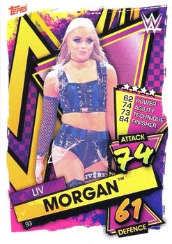 2021 Topps Slam Attax WWE #93 Liv Morgan Front