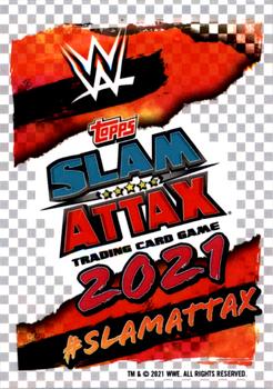 2021 Topps Slam Attax WWE #132 Sami Zayn Back