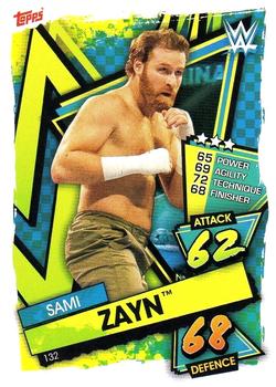 2021 Topps Slam Attax WWE #132 Sami Zayn Front
