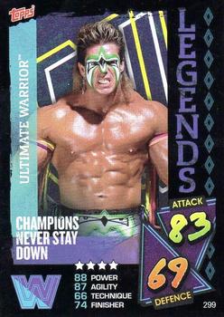 2021 Topps Slam Attax WWE #299 Ultimate Warrior Front