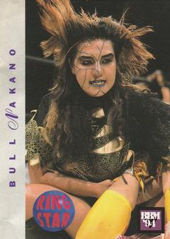 1994 BBM Ring Star All Japan Women's Pro Wrestling #1 Bull Nakano Front