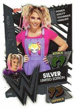 2021 Topps Slam Attax WWE - Limited Edition Silver #LE4S Alexa Bliss Front