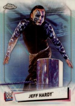 2021 Topps Chrome WWE - Refractors #22 Jeff Hardy Front