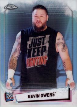 2021 Topps Chrome WWE - Refractors #58 Kevin Owens Front