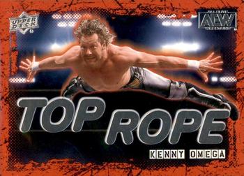 2021 Upper Deck AEW - Top Rope #TR-5 Kenny Omega Front