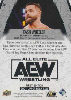 2021 Upper Deck AEW - Exclusives #31 Cash Wheeler Back