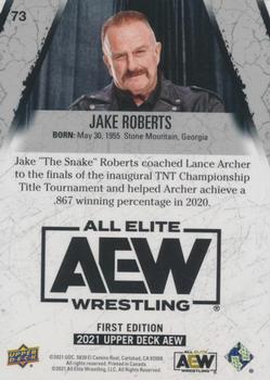 2021 Upper Deck AEW - Exclusives #73 Jake Roberts Back