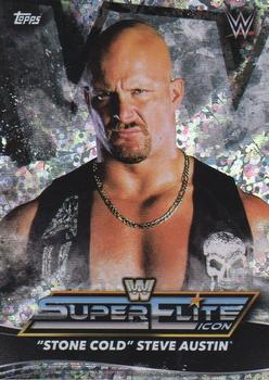2021 Topps WWE Superstars - Super Elite Icons #IC6 Stone Cold Steve Austin Front