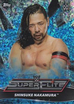 2021 Topps WWE Superstars - Super Elite Blue #SE15 Nakamura Front