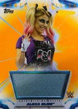 2021 Topps WWE Women's Division - Mat Relics Orange #MR-ALE Alexa Bliss Front