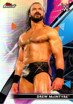 2021 Topps Finest WWE - Refractors #11 Drew McIntyre Front