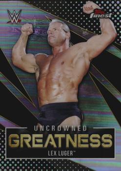 2021 Topps Finest WWE - Uncrowned Greatness #UG-9 Lex Luger Front