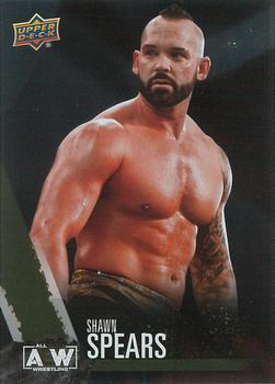 2021 Upper Deck AEW - Rainbow Foil #3 Shawn Spears Front