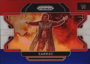 2022 Panini Prizm WWE - Red, White and Blue #70 Sarray Front