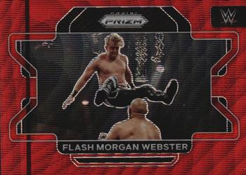 2022 Panini Prizm WWE - Ruby Wave #13 Flash Morgan Webster Front