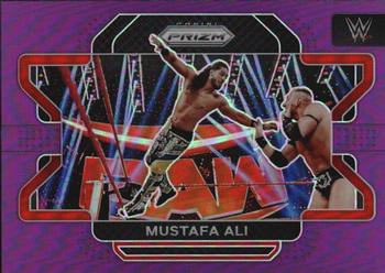 2022 Panini Prizm WWE - Purple #8 Mustafa Ali Front