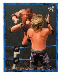 2008 Merlin WWE Heroes Stickers #67 Batista Front