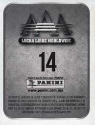 2016 Panini AAA Lucha Libre Worldwide Album Stickers #14 La Parka Back