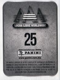 2016 Panini AAA Lucha Libre Worldwide Album Stickers #25 Rey Mysterio Jr. Back