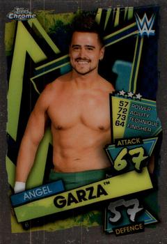 2021 Topps Chrome Slam Attax WWE #6 Angel Garza Front