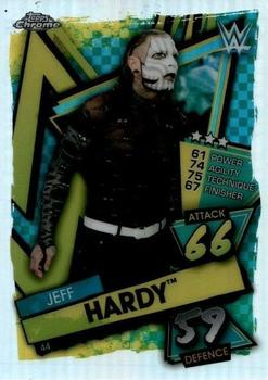 2021 Topps Chrome Slam Attax WWE - Refractors #44 Jeff Hardy Front