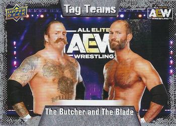 2022 Upper Deck AEW #89 The Butcher / The Blade Front