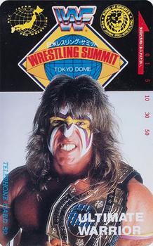 1990 NTT Wrestling Summit Phone Cards #NNO Ultimate Warrior Front
