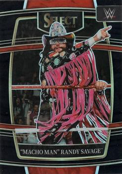 2022 Panini Select WWE - Black Prizms #72 Macho Man Randy Savage Front