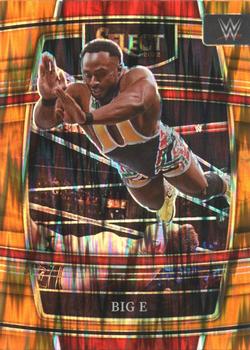 2022 Panini Select WWE - Orange Flash Prizms #63 Big E Front