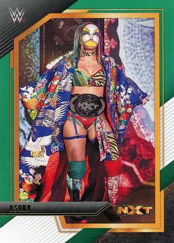 2022 Panini NXT 2.0 WWE - Green #116 Asuka Front