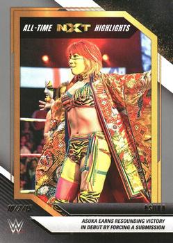 2022 Panini NXT 2.0 WWE - All-Time NXT Highlights Silver #16 Asuka Front