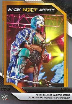 2022 Panini NXT 2.0 WWE - All-Time NXT Highlights Silver #22 Asuka Front