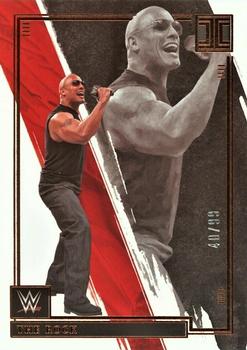 2022 Panini Impeccable WWE #1 The Rock Front