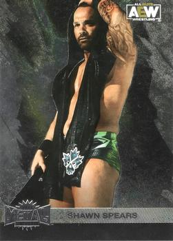 2022 SkyBox Metal Universe AEW #49 Shawn Spears Front