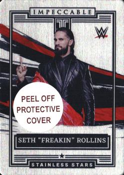 2022 Panini Impeccable WWE - Stainless Stars #10 Seth 