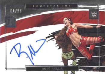 2022 Panini Impeccable WWE - Immortal Ink #IM-BBL Brie Bella Front