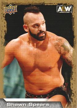 2022 Upper Deck AEW - Gold #71 Shawn Spears Front