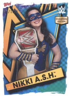 2021 Topps Slam Attax WWE - Web Wednesday Exclusives #NNO Nikki A.S.H. Front