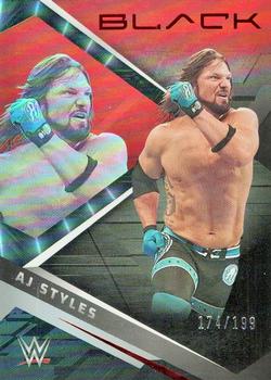 2022 Panini Chronicles WWE - Red #208 AJ Styles Front
