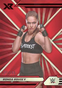 2022 Panini Chronicles WWE - Red #287 Ronda Rousey Front