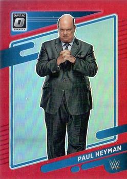 2022 Panini Chronicles WWE - Red #354 Paul Heyman Front